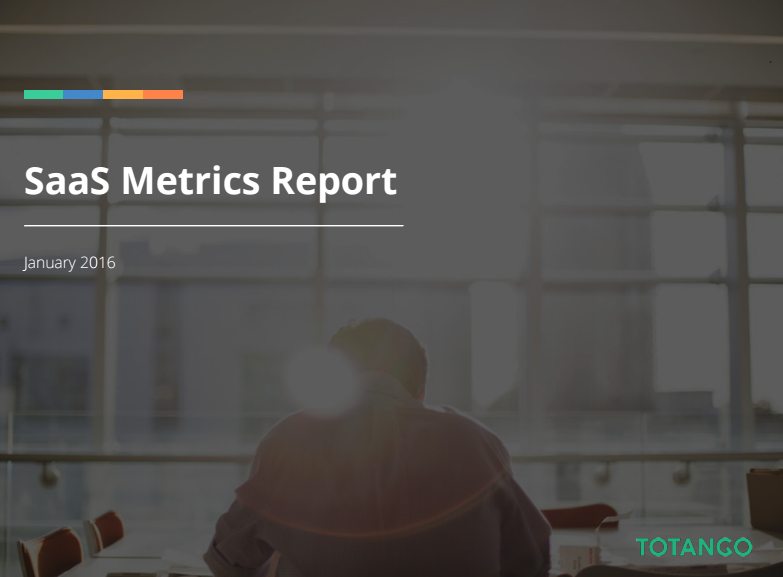 Totango 2015 SaaS metrics report