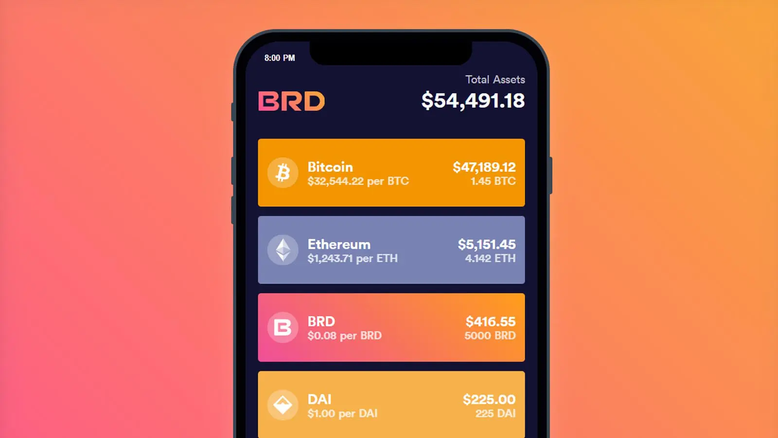 brd crypto wallet