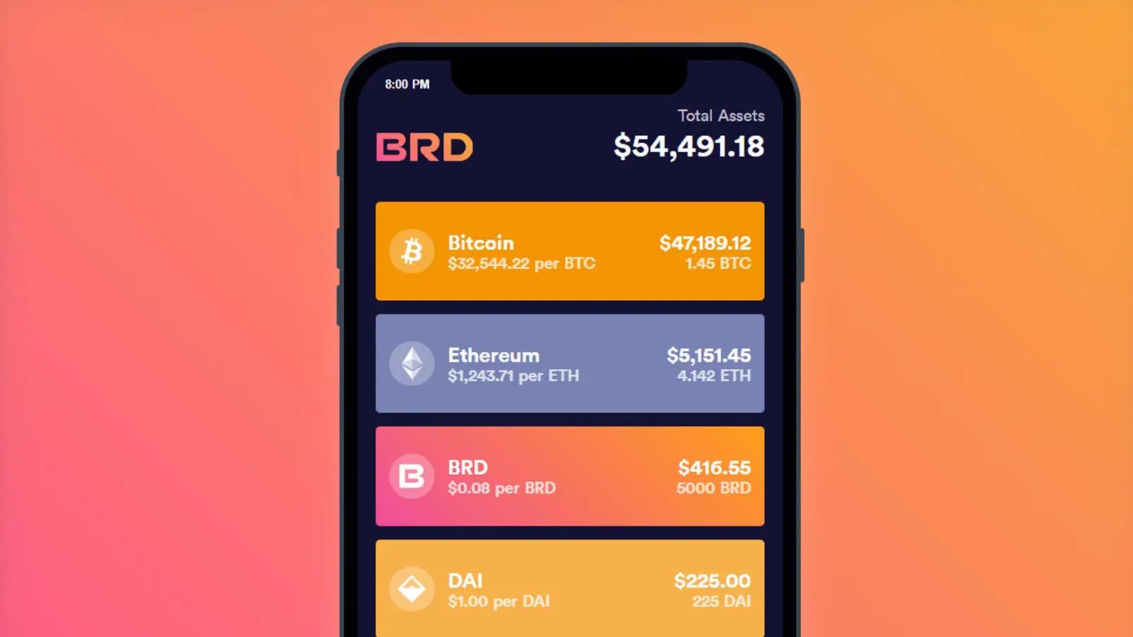 brd crypto wallet