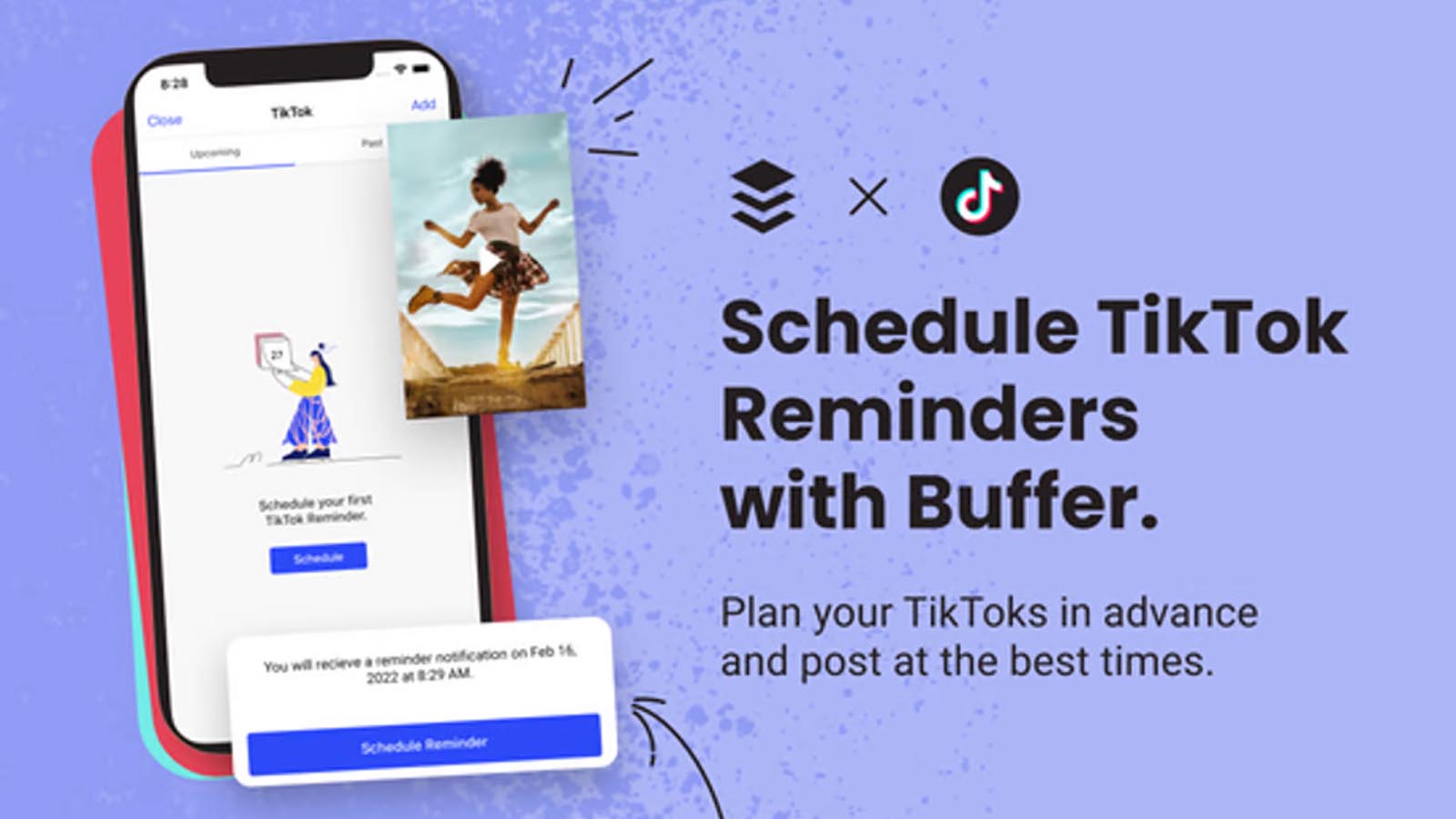 buffer feature for tiktok posts