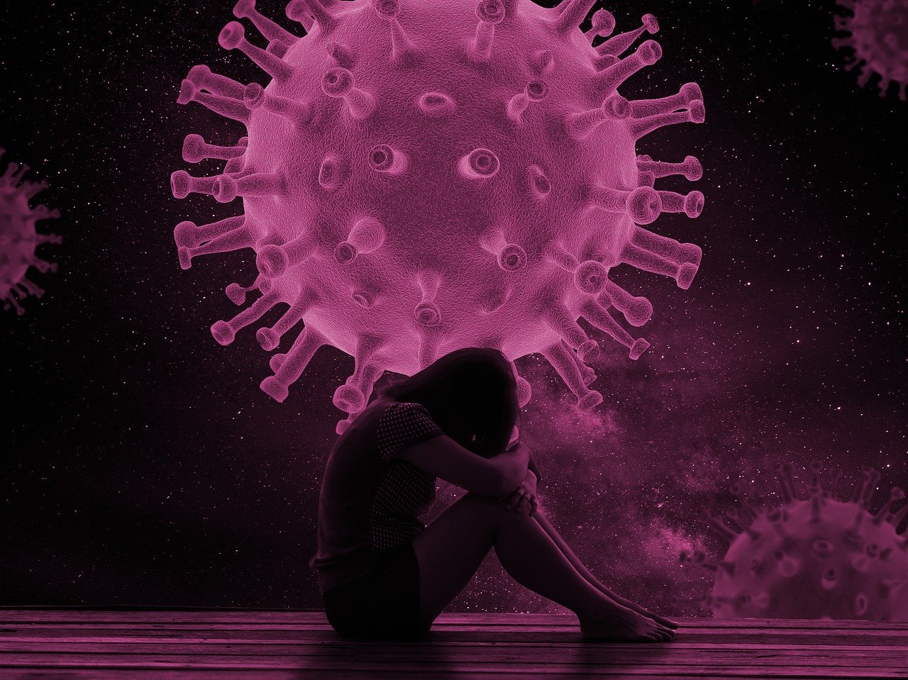 Corona Pink Virus Sad - Free image on Pixabay