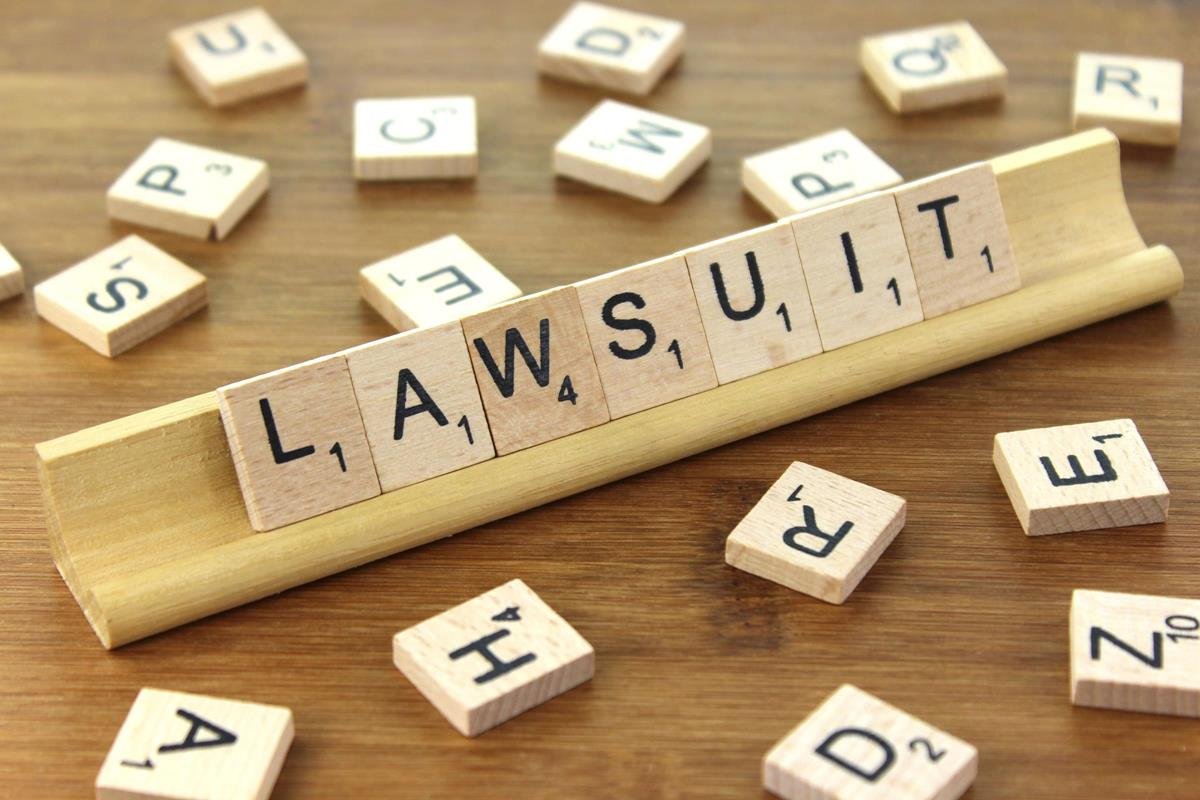 Lawsuit - Wooden Tile Images