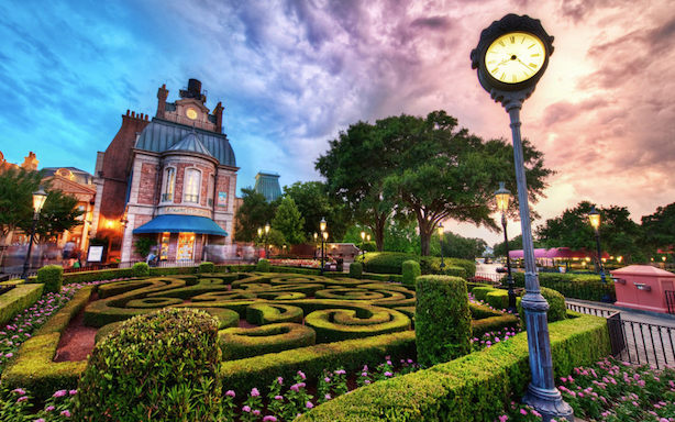 Thanksgiving dinner at Disneyland